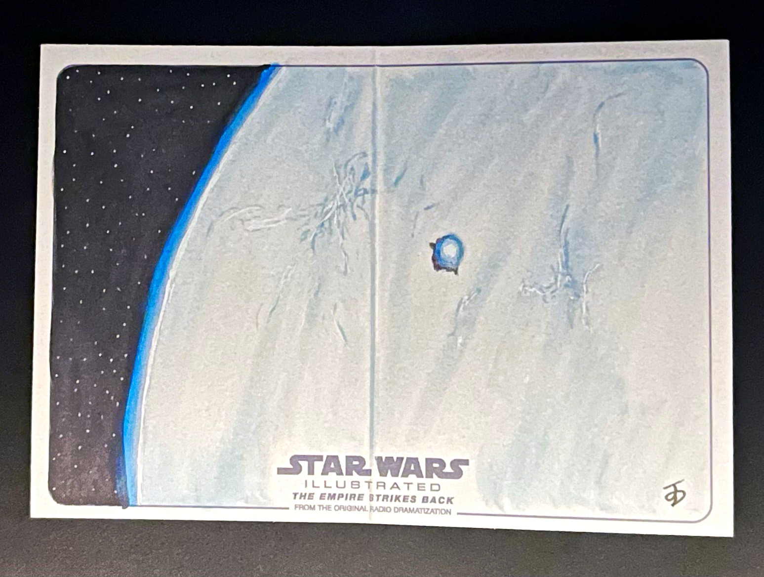 2015 Topps Star Wars Illustrated ESB Jenn DePaola Sketch Booklet 1/1-Escape-Pod 2015 Topps Star Wars Illustrated ESB Jenn DePaola Sketch Booklet 1/1-Escape-Pod
