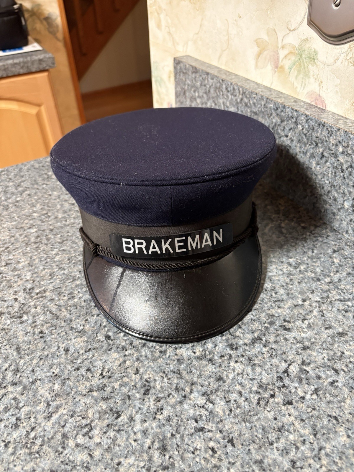 Vintage Union Pacific BRAKEMAN Cap Size 7 Railroad Worker Chicago Rubys Uniform Vintage Union Pacific BRAKEMAN Cap Size 7 Railroad Worker Chicago Rubys Uniform