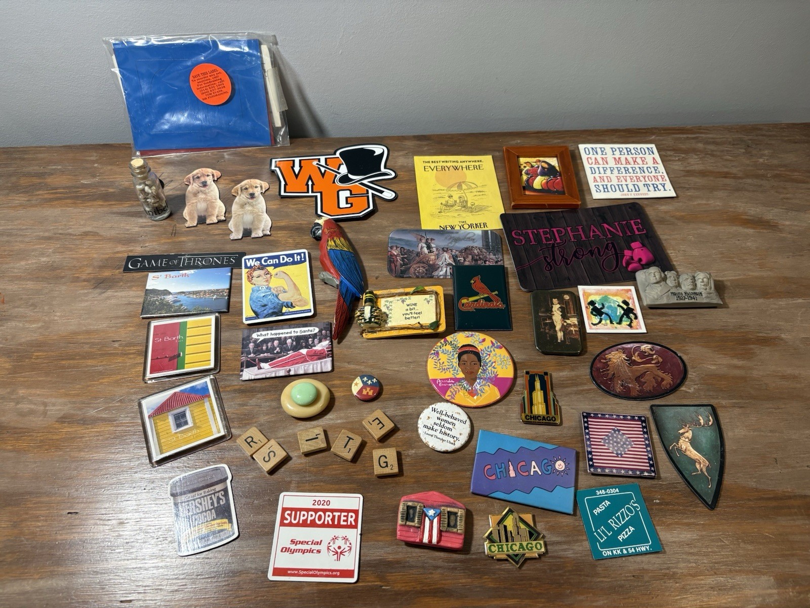 Vintage Magnet Lot of 45