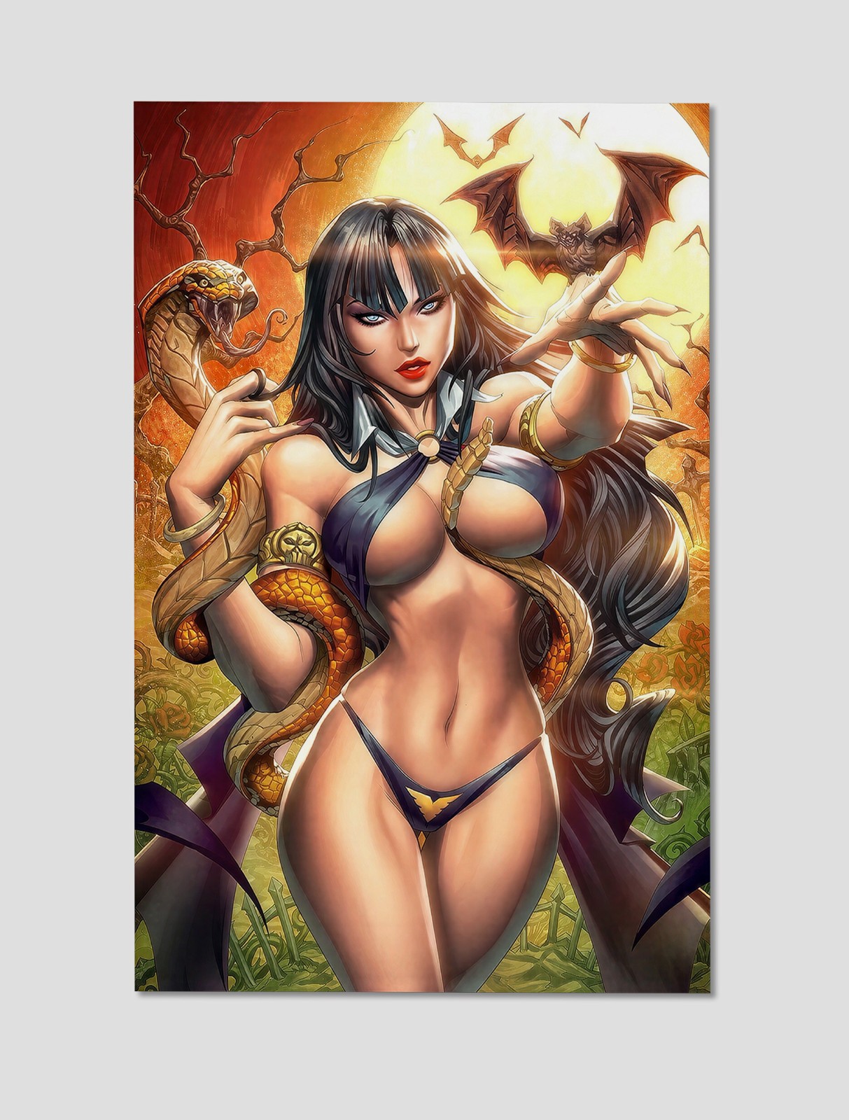 Vampirella #22 Paolo Pantalena 616 Giclee Print Poster 11\ Vampirella #22 Paolo Pantalena 616 Giclee Print Poster 11\
