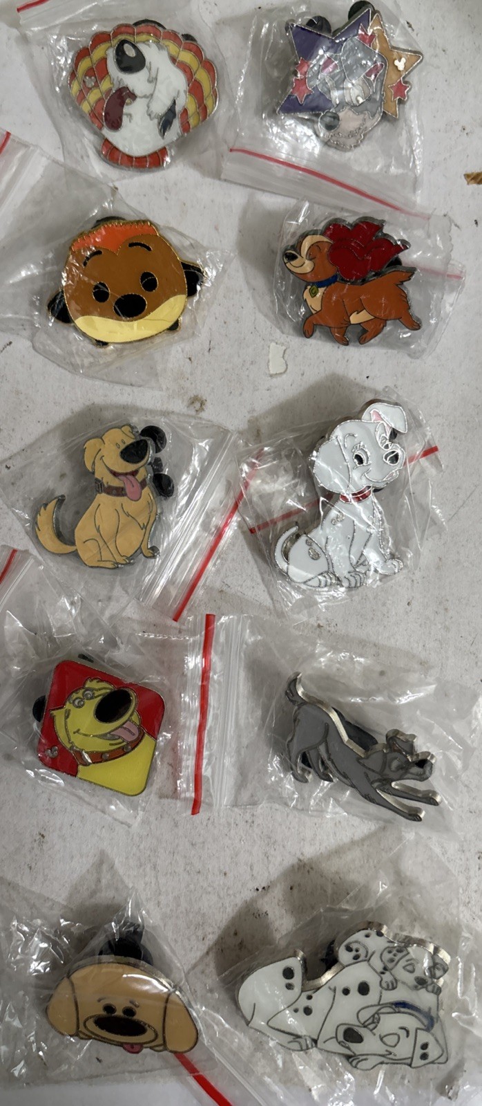 Disney DOGS only Pins lot of 10 Disney DOGS only Pins lot of 10