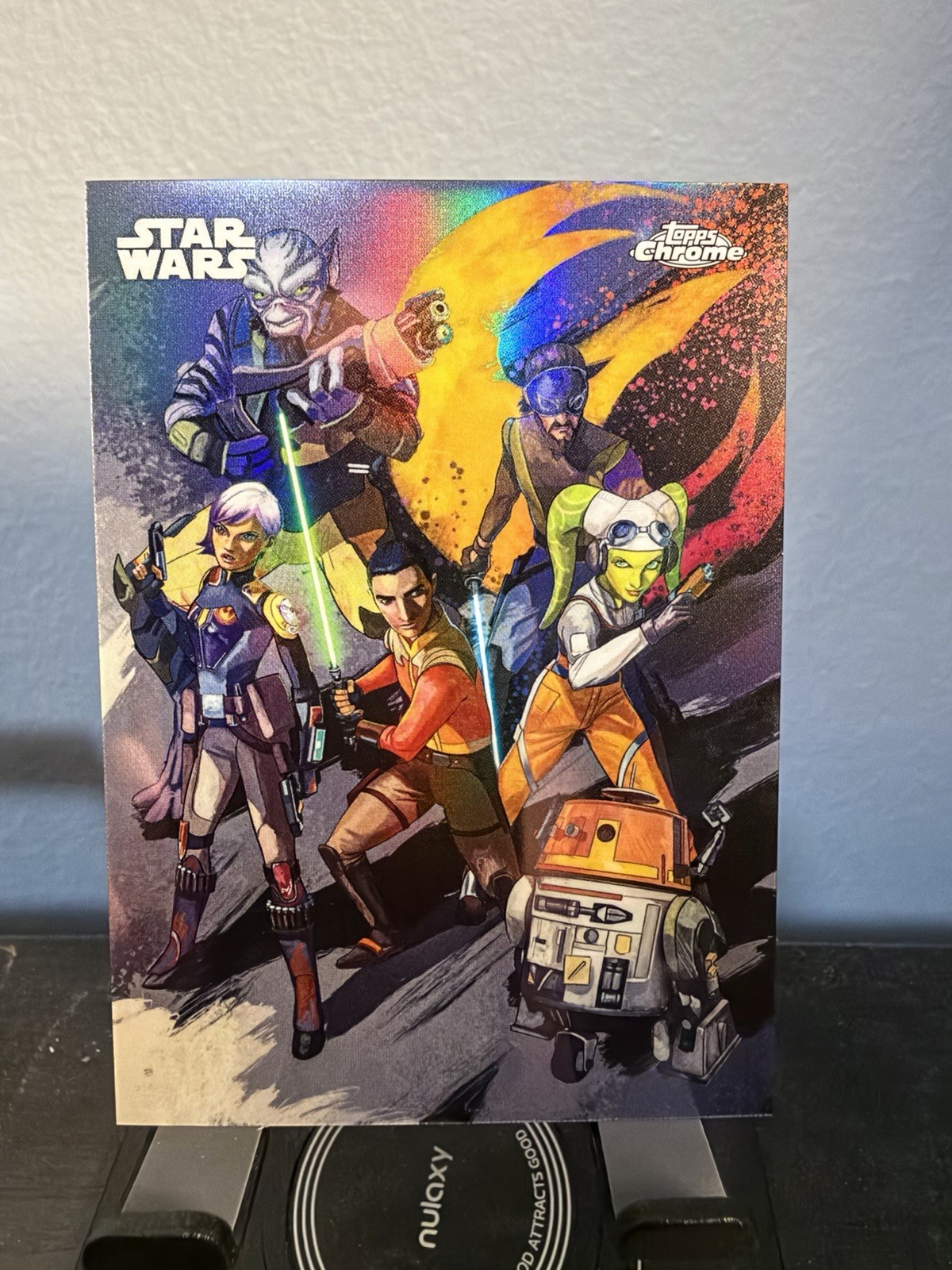 2026 Topps Star Wars Chrome Phoenix Squadron Factions - Ghost Crew SP Case Hit 2026 Topps Star Wars Chrome Phoenix Squadron Factions - Ghost Crew SP Case Hit