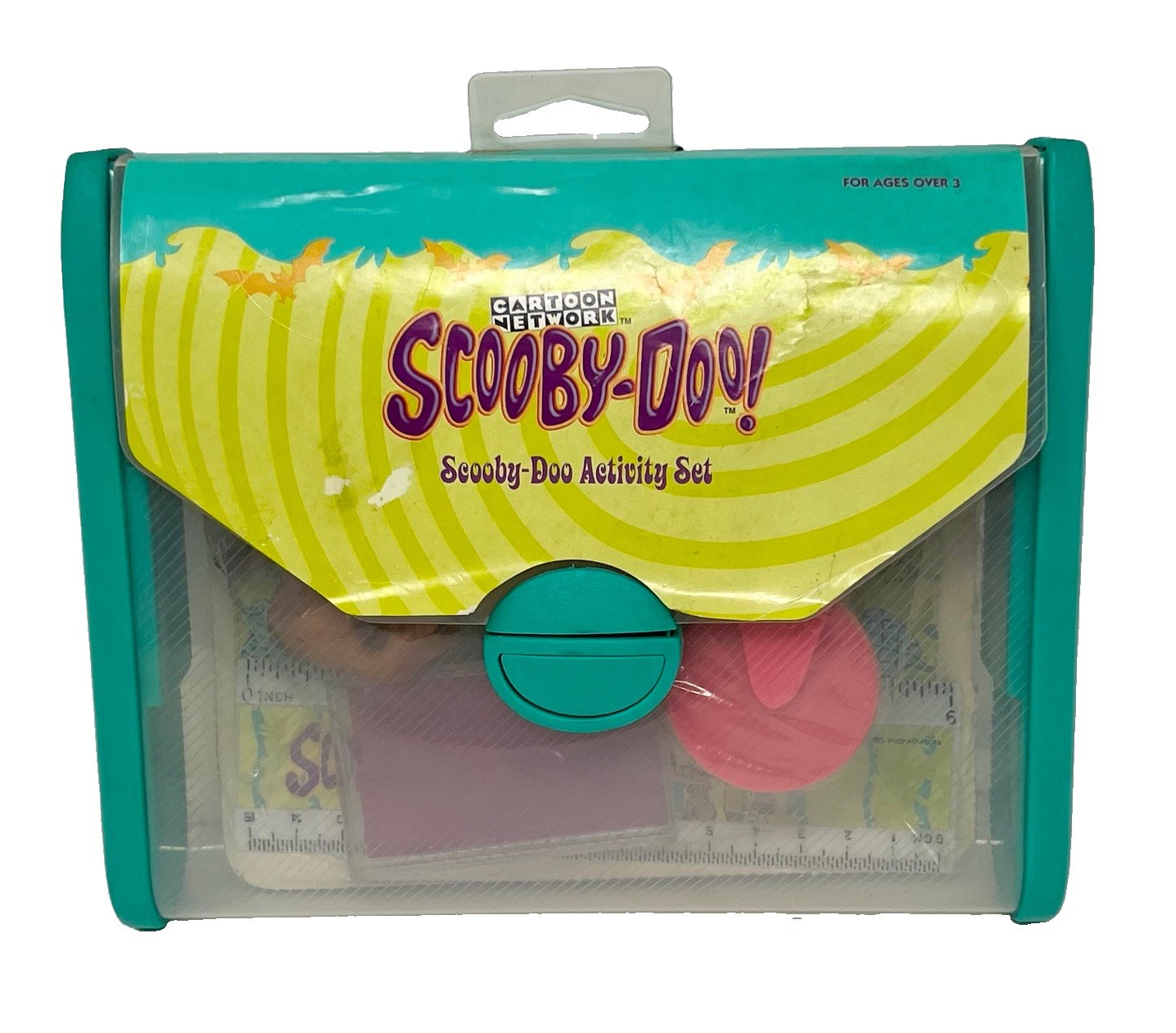 Vintage Y2K Scooby-Doo Activity Set Ruler Figure Stamp Stickers 1999 New As Is Vintage Y2K Scooby-Doo Activity Set Ruler Figure Stamp Stickers 1999 New As Is