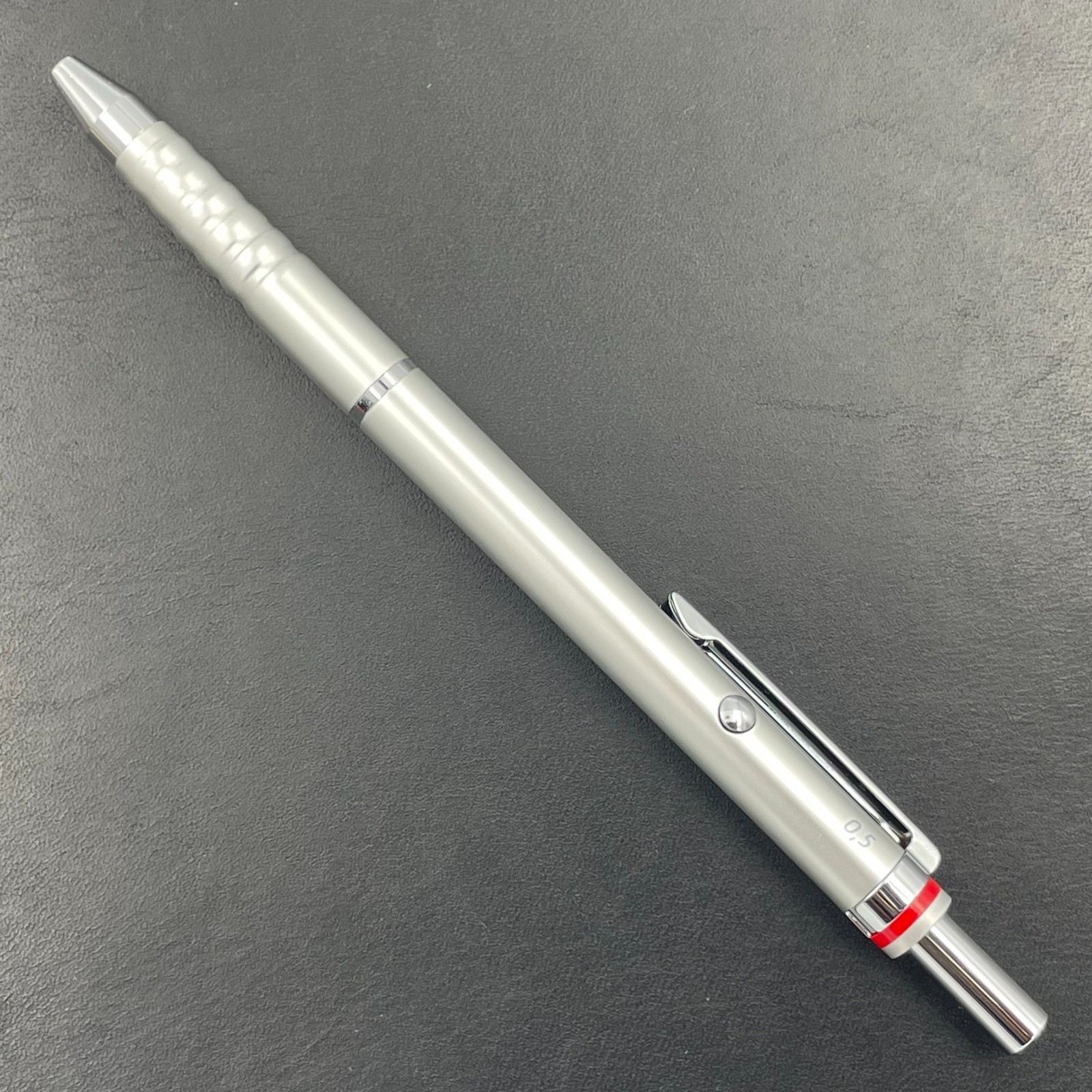 Vintage rOtring Esprit 0.5mm Mechanical Pencil Silver Double Knock