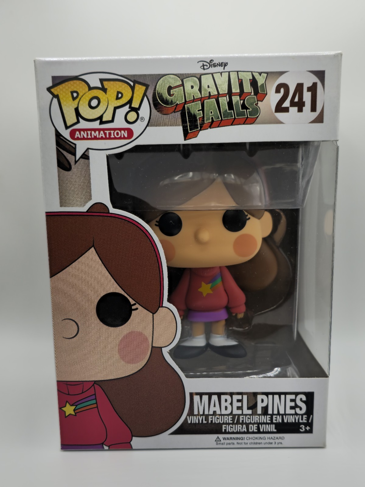 Funko Pop Vinyl Figure #241 Mabel Pines (Gravity Falls)  NEW NIB w/Plastic Case