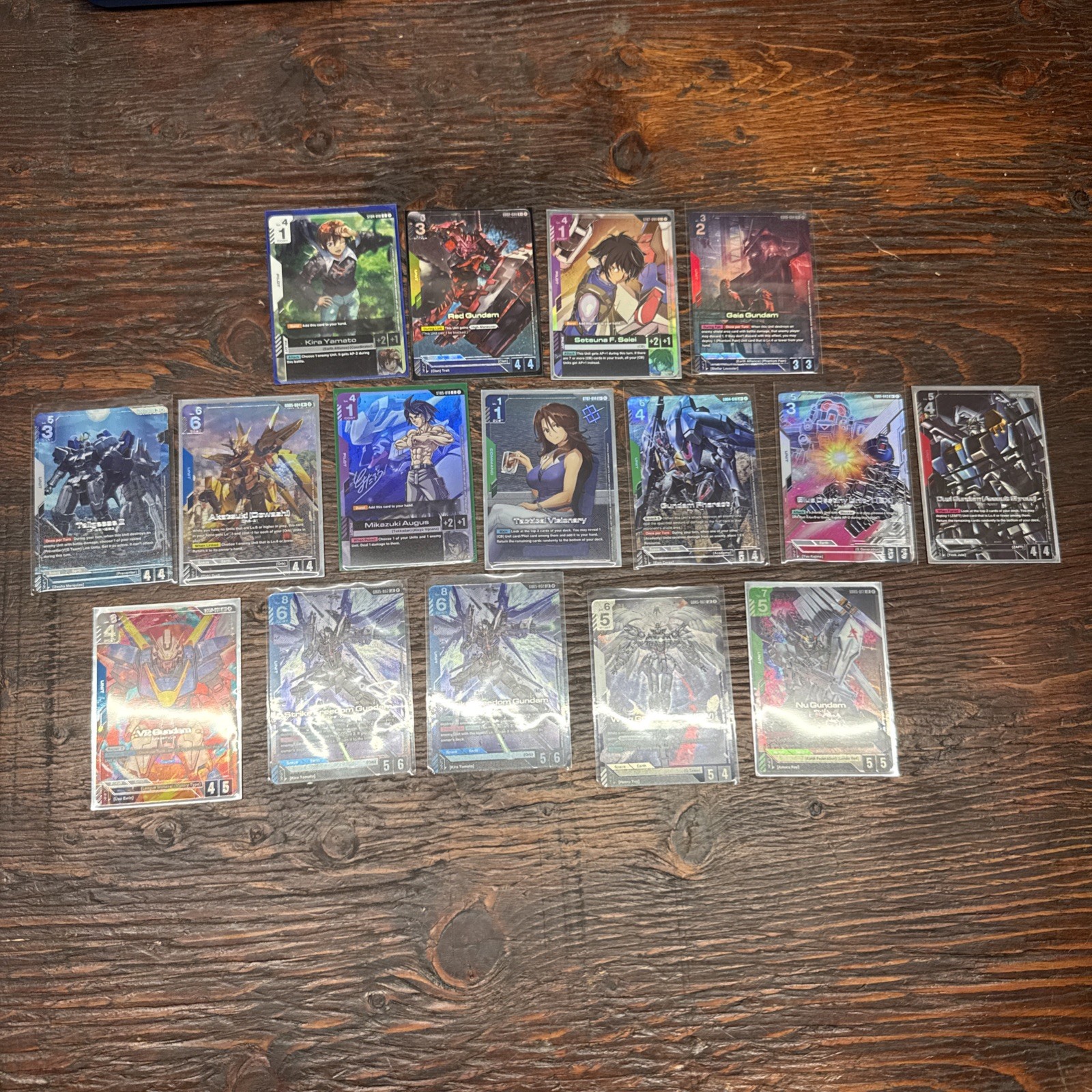 Gundam Card Game TCG Mixed Card Lot Gundam Card Game TCG Mixed Card Lot