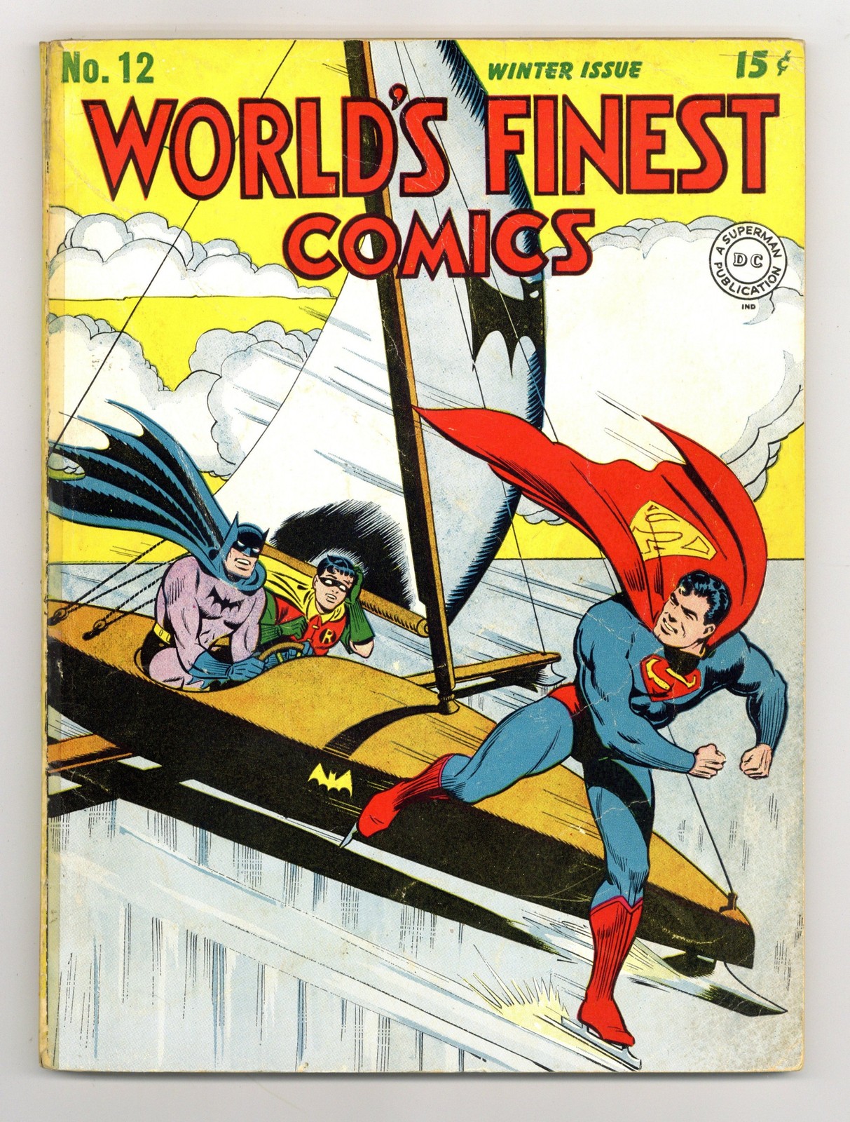 World's Finest Comics #12 GD+ 2.5 1943