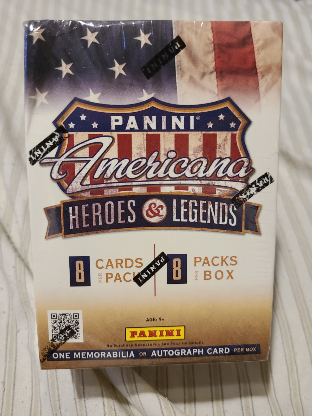 #1 2012 Panini Americana Heroes Legends 8 Pack Blaster Box Factry Sealed SeePics