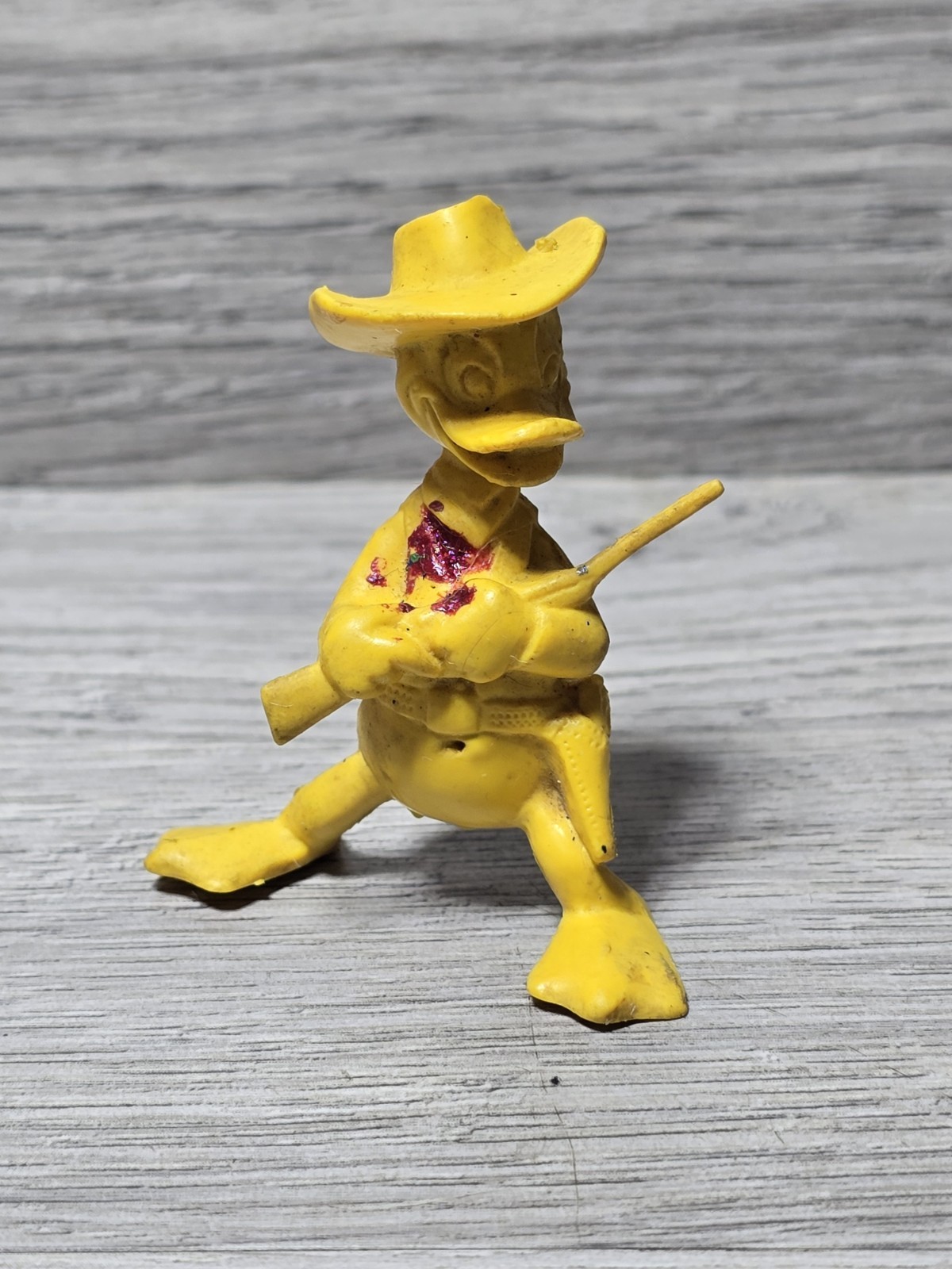 1950s Vintage Auburn Disney Donald Duck Figure For Stagecoach Toy 1950s Vintage Auburn Disney Donald Duck Figure For Stagecoach Toy