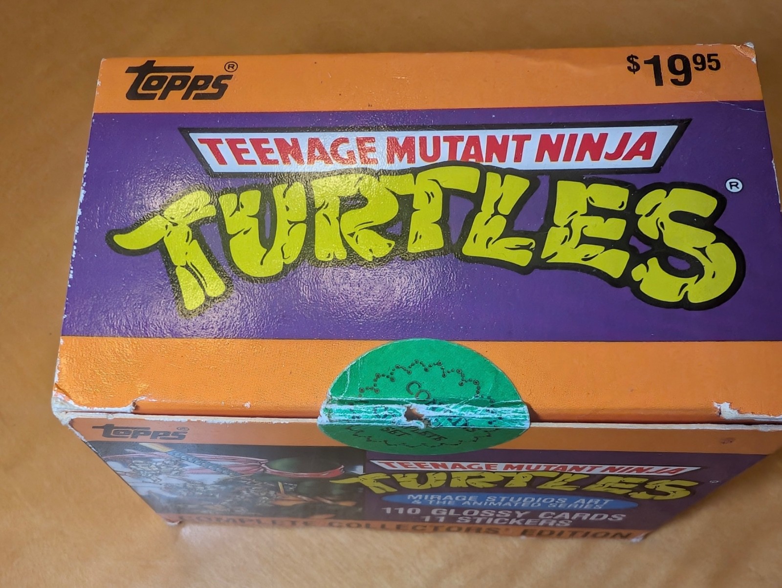 1989 Teenage Mutant Ninja Turtles Collector\'s Edition Sealed Set 121 110+11 1989 Teenage Mutant Ninja Turtles Collector\'s Edition Sealed Set 121 110+11