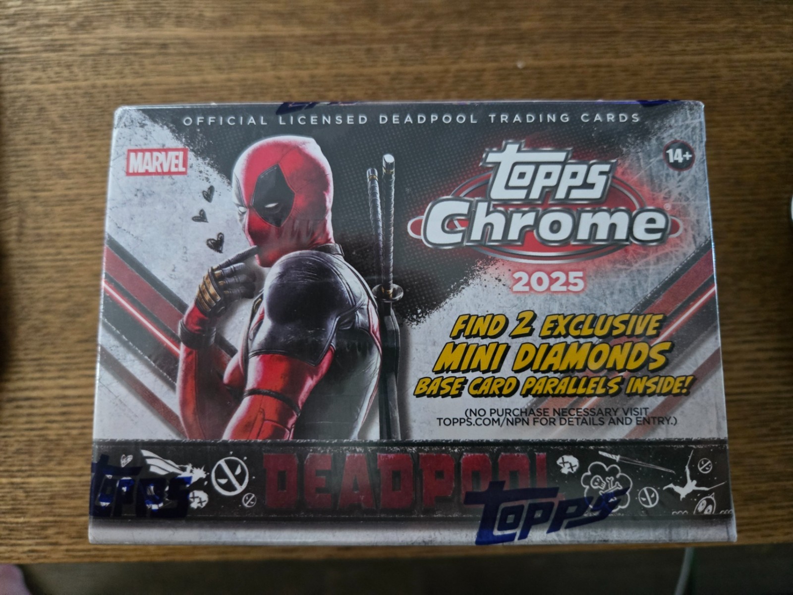 2025 Topps Chrome Deadpool Blaster Box 2025 Topps Chrome Deadpool Blaster Box