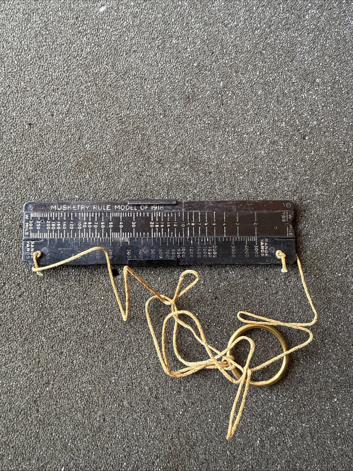 WWI US Army Model 1918 Musketry Rule M1903 Eddystone M1917 WWI US Army Model 1918 Musketry Rule M1903 Eddystone M1917