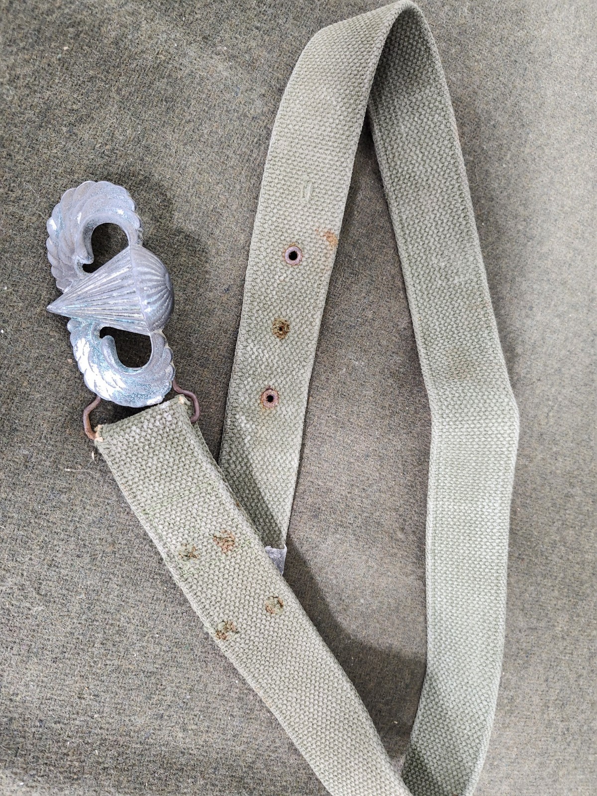US VIETNAM WAR AIRBORNE SOUVENIR BELT US VIETNAM WAR AIRBORNE SOUVENIR BELT