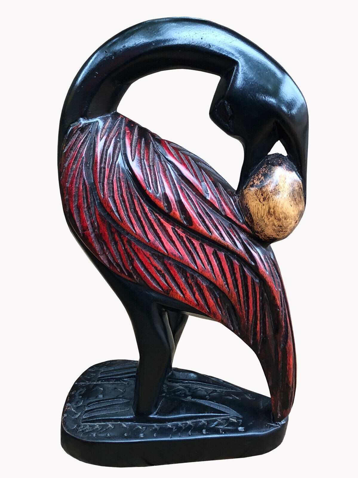Vintage Hand carved Sankofa Bird Ghanaian Traditional Sculpture Wood Art Vintage Hand carved Sankofa Bird Ghanaian Traditional Sculpture Wood Art