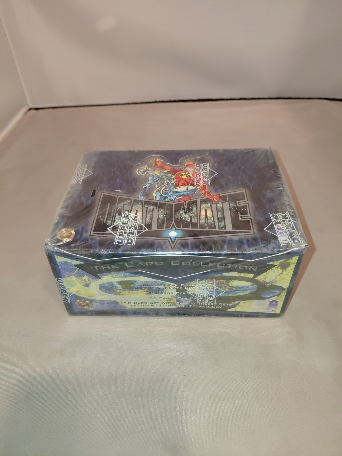1993 Upper Deck Deathmate Trading Card Hobby Box Valiant Image Comics 1993 Upper Deck Deathmate Trading Card Hobby Box Valiant Image Comics