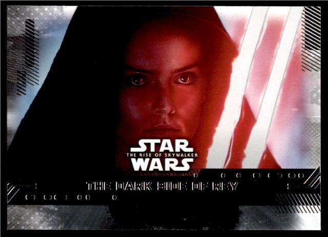 2019 Topps Star Wars Rise of Skywalker Base #76 The Dark Side of Rey