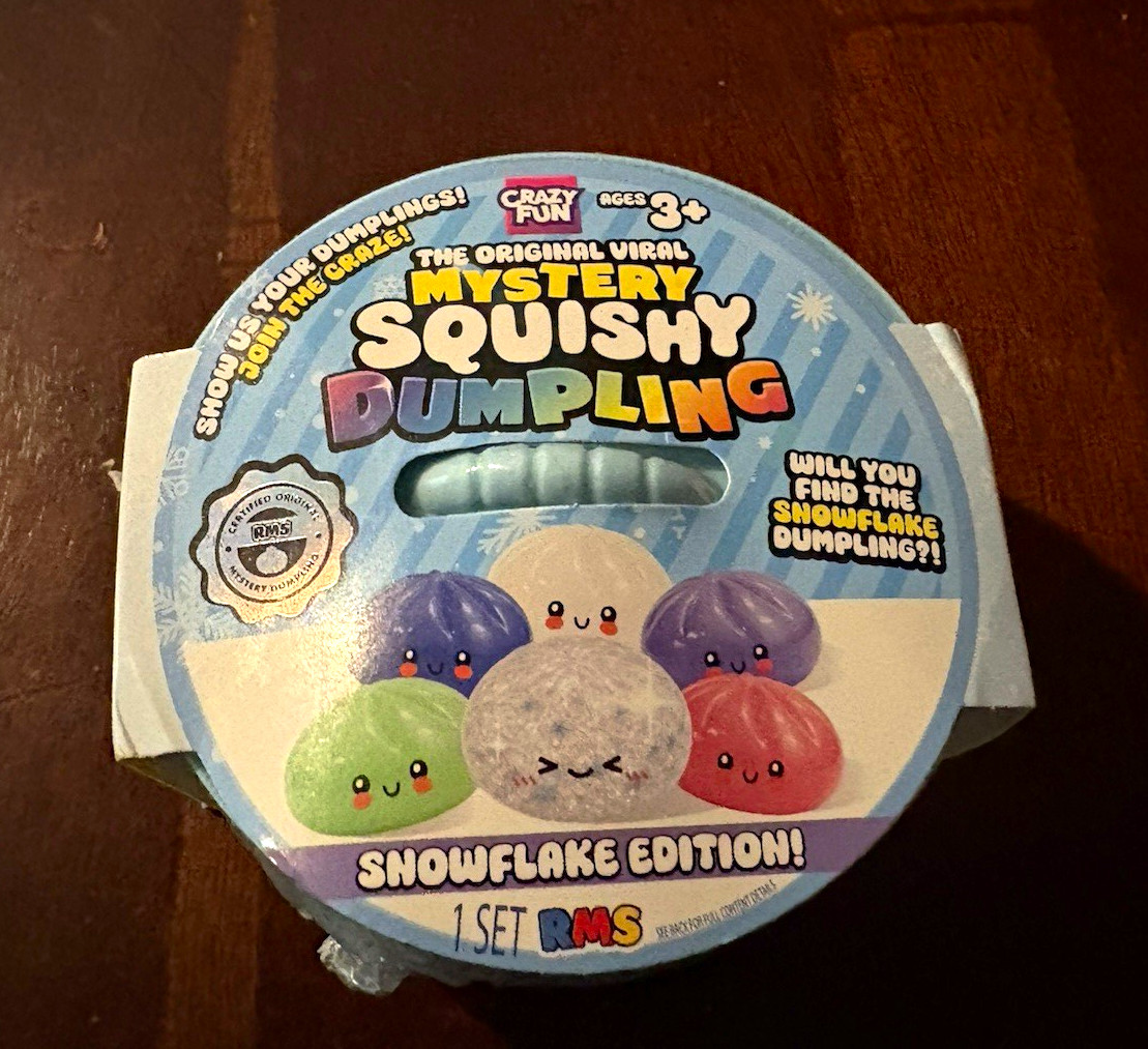 RMS Dumpling ❄️CONFIRMED RARE❄️ snowflake dumpling- NEW - SEALED - RARE RMS Dumpling ❄️CONFIRMED RARE❄️ snowflake dumpling- NEW - SEALED - RARE