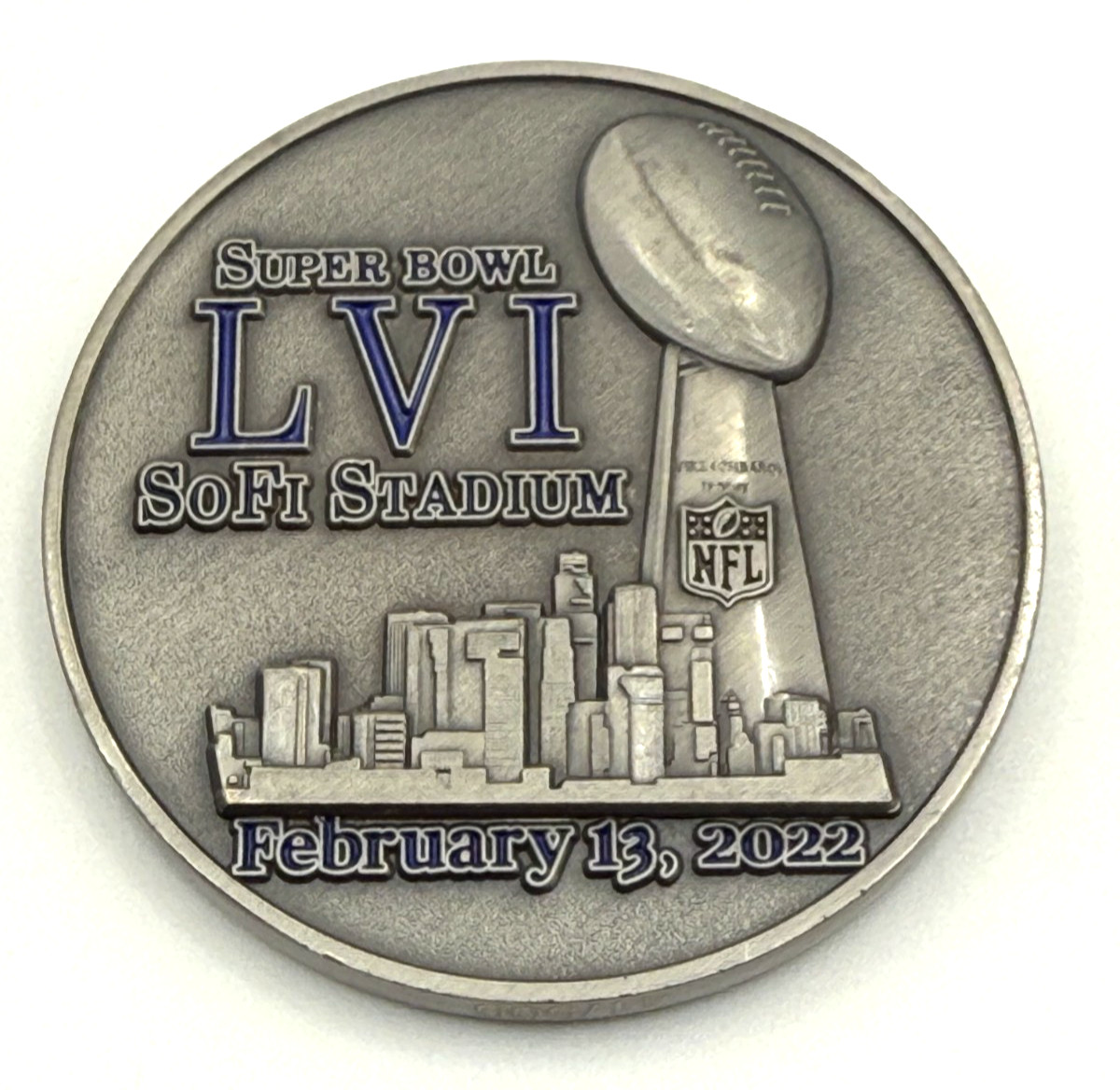 G38 CHP California Highway Patrol Super Bowl LVI Police Challenge Coin G38 CHP California Highway Patrol Super Bowl LVI Police Challenge Coin