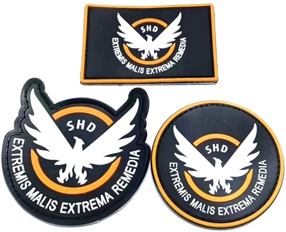 UBISOFT Tom Clancy's The Division 2: SHD Agent Patches Set of 3 - NEW & RARE UBISOFT Tom Clancy's The Division 2: SHD Agent Patches Set of 3 - NEW & RARE