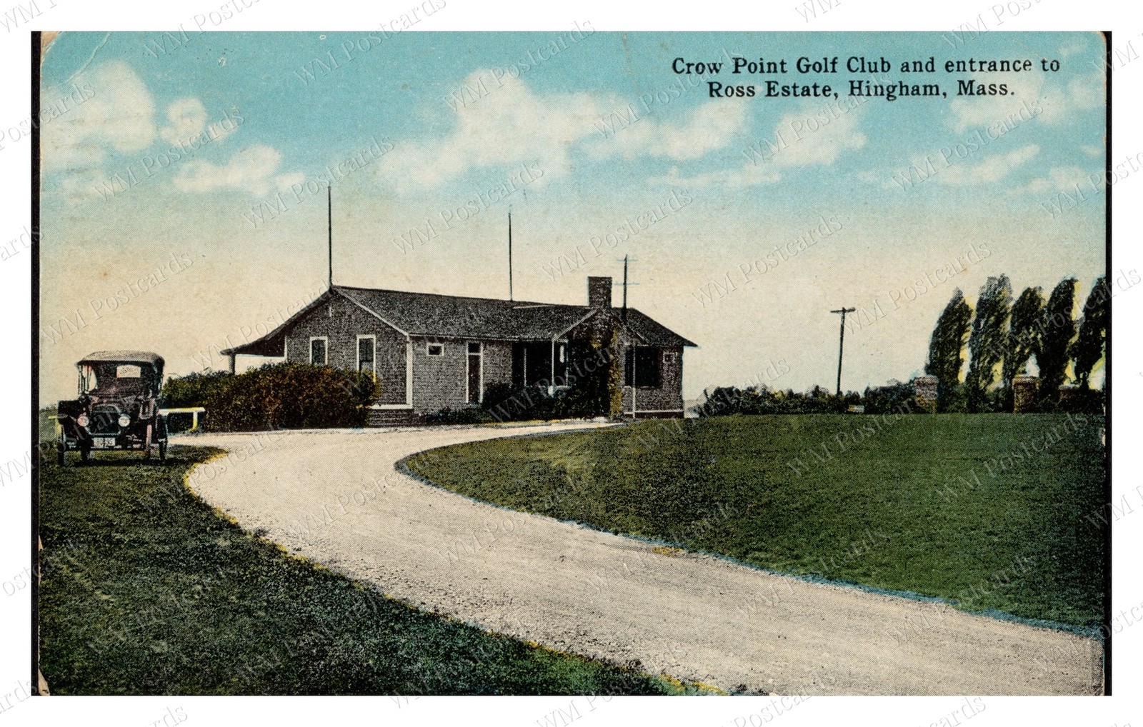 Hingham Massachusetts circa 1910s Crow Point Golf Club Standard Postcard Hingham Massachusetts circa 1910s Crow Point Golf Club Standard Postcard