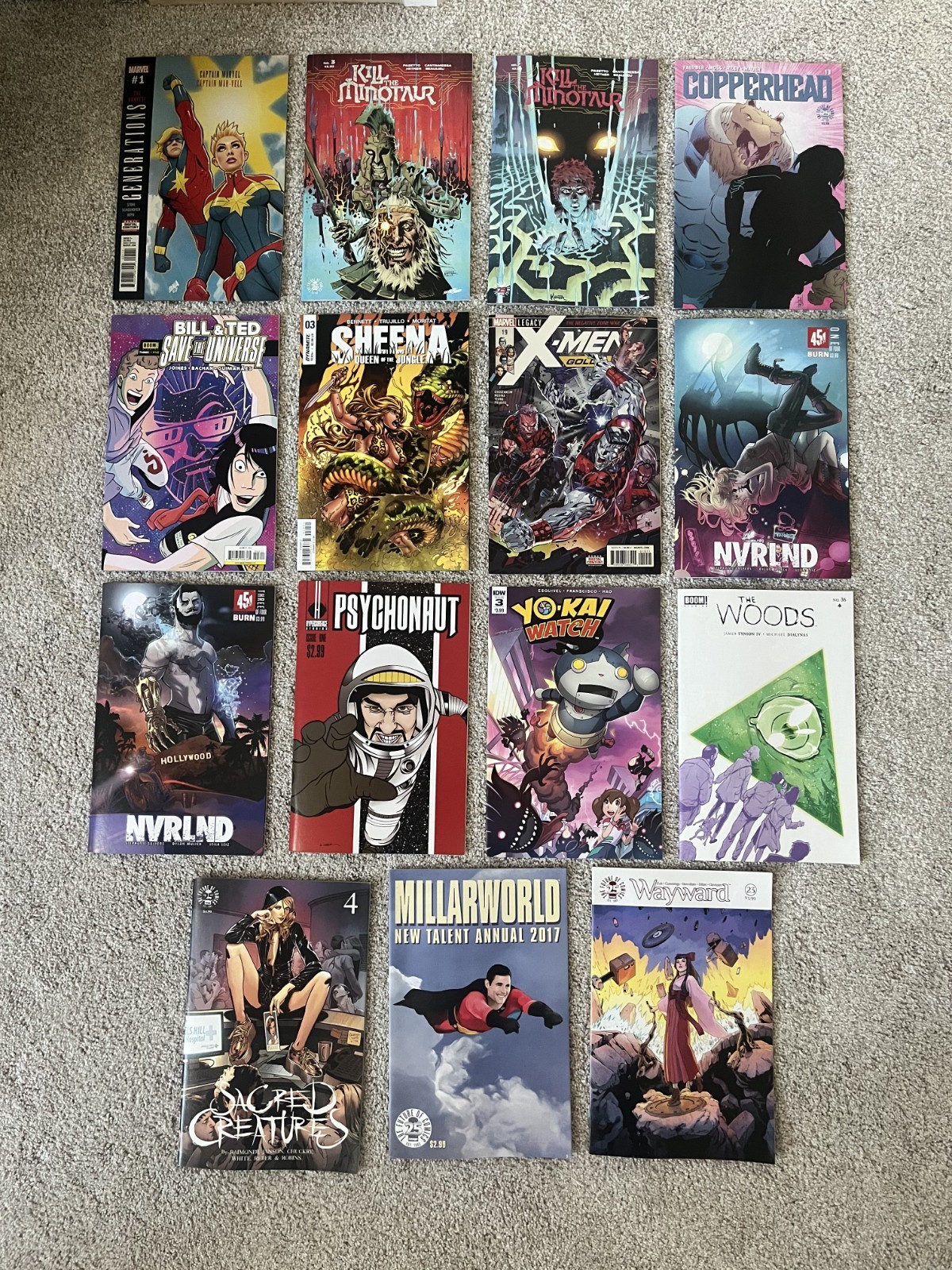 Misc Comic Book Lot (107 comics) Misc Comic Book Lot (107 comics)