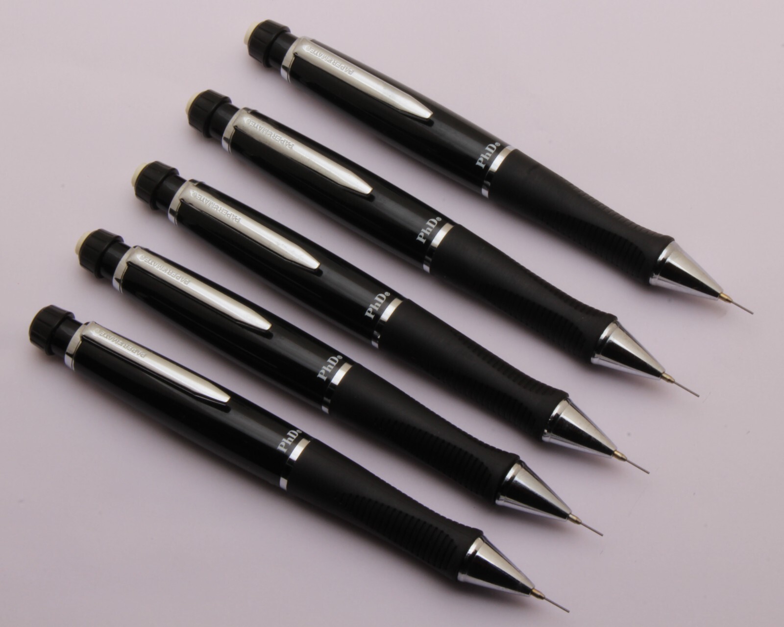 Set Of 5 Rare Vintage Sanford/Paper Mate PHD Mechanical Pencils NEW OLD STOCK Set Of 5 Rare Vintage Sanford/Paper Mate PHD Mechanical Pencils NEW OLD STOCK