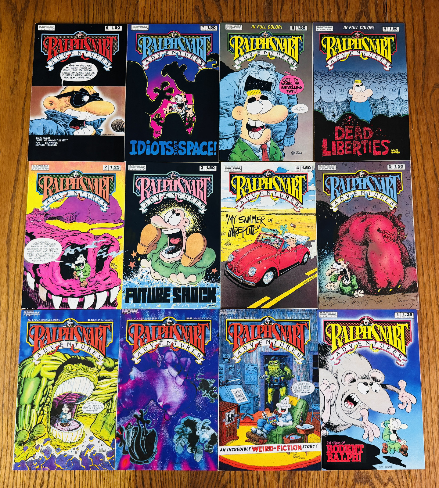 RALPH SNART ADVENTURES VOL 1 & 2 #1-3 #1-9 COMPLETE SET 1986 1987 NOW Comics VTG RALPH SNART ADVENTURES VOL 1 & 2 #1-3 #1-9 COMPLETE SET 1986 1987 NOW Comics VTG