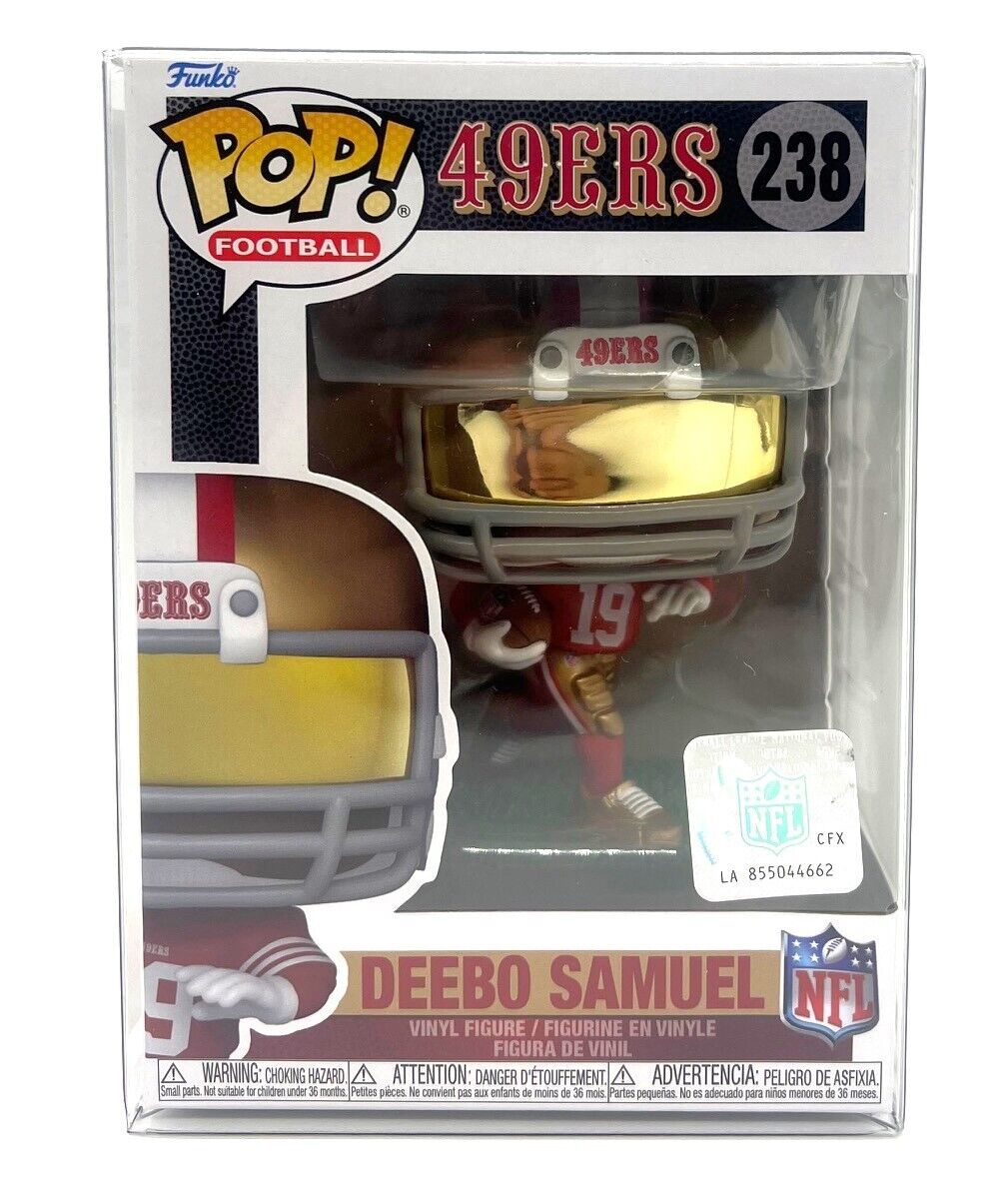Funko Pop NFL Football San Francisco 49ERS Deebo Samuel #238 with POP Protector