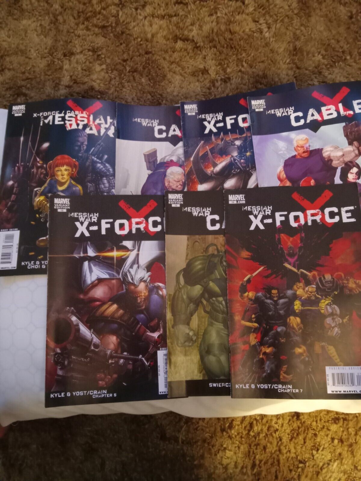 X-Force/Cable: Messiah War 1-7 (Marvel Comics December 2009)