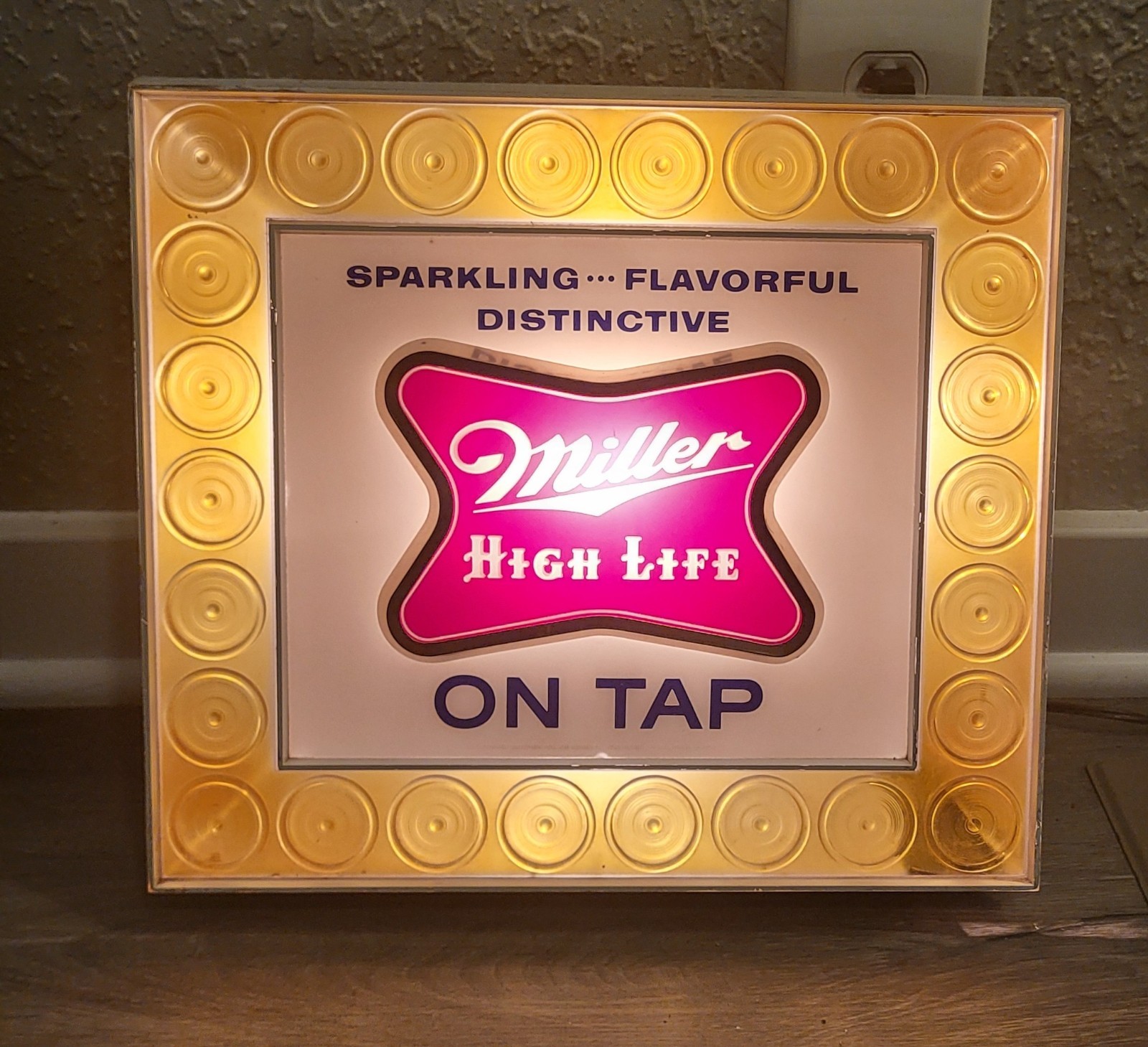 Vintage Miller High Life Beer sign Vintage Miller High Life Beer sign