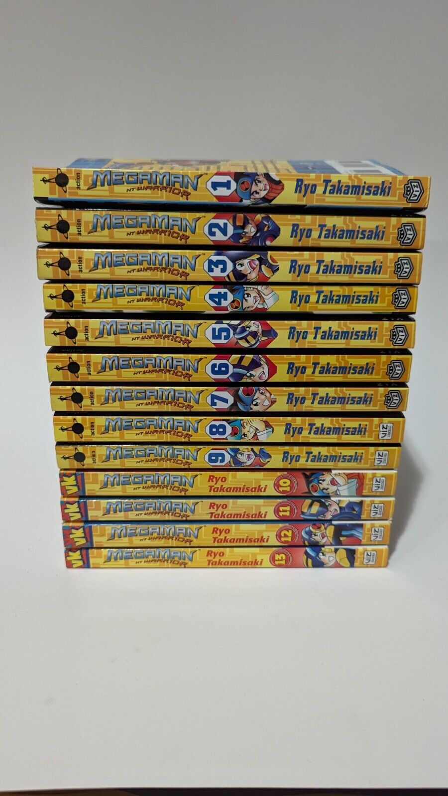 MegaMan NT Warrior Set 1-13 English Manga Ryo Takamisaki Viz  All First Printing