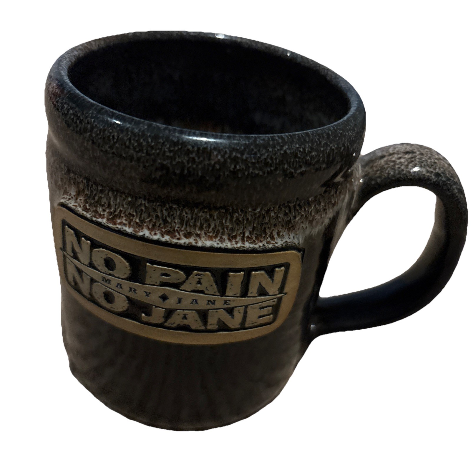 Rare Deneen Pottery Hand Thrown Mug No Pain No Jane Rare Deneen Pottery Hand Thrown Mug No Pain No Jane