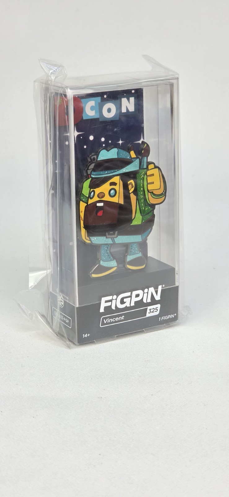 FiGPiN Classic Vincent 325 DCon 2019 Exclusive Glitter LE 500 New Sealed FiGPiN Classic Vincent 325 DCon 2019 Exclusive Glitter LE 500 New Sealed