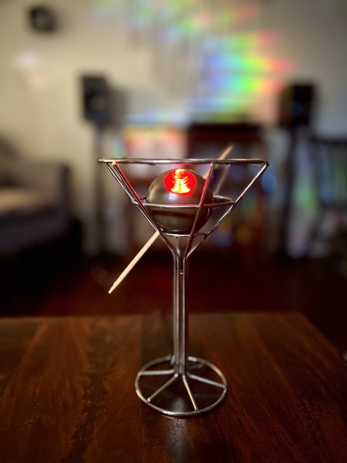 Vintage 1993 David Krys Martini Lamp β Postmodern Pop Art πΈβ¨ Vintage 1993 David Krys Martini Lamp β Postmodern Pop Art πΈβ¨
