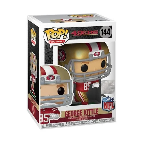 Funko Pop NFL #144 George Kittle San Francisco 49'rs w/ Protector Funko Pop NFL #144 George Kittle San Francisco 49'rs w/ Protector