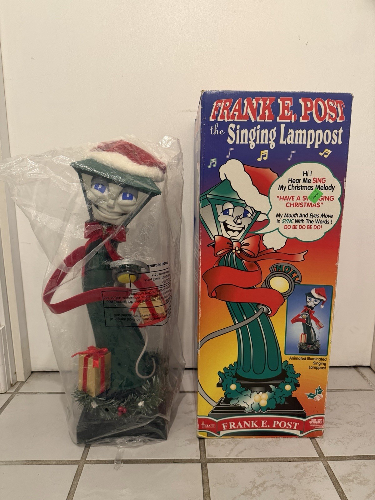 Vintage 1998 Telco Frank E. Post Christmas 22 Vintage 1998 Telco Frank E. Post Christmas 22