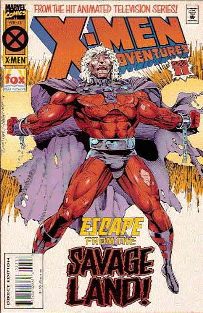 X-Men Adventures (Vol. 2) #13 FN; Marvel | Season II Magneto Savage Land - w/Bag X-Men Adventures (Vol. 2) #13 FN; Marvel | Season II Magneto Savage Land - w/Bag
