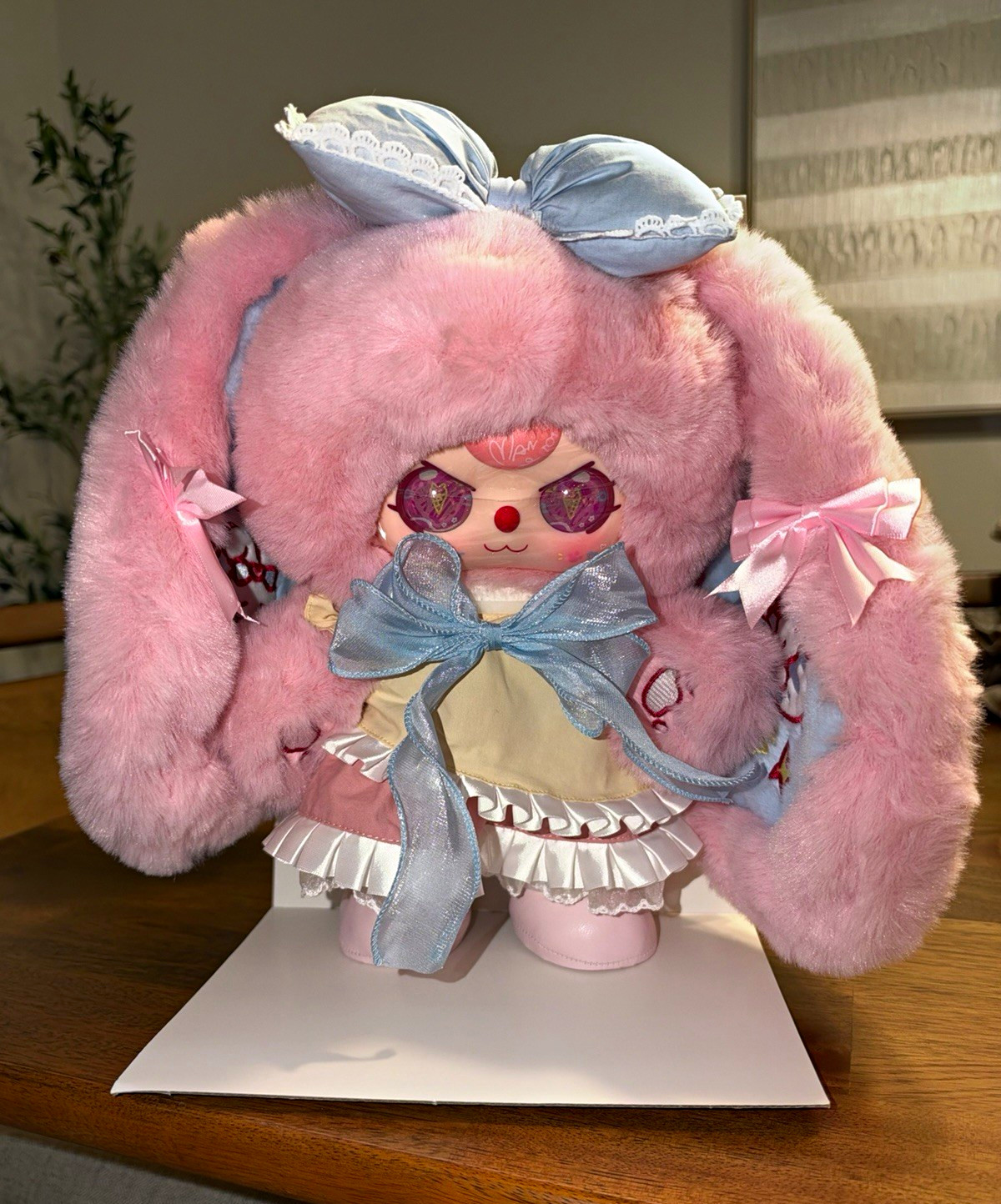 Manman 400% Limited Edition Plush Pink Bunny