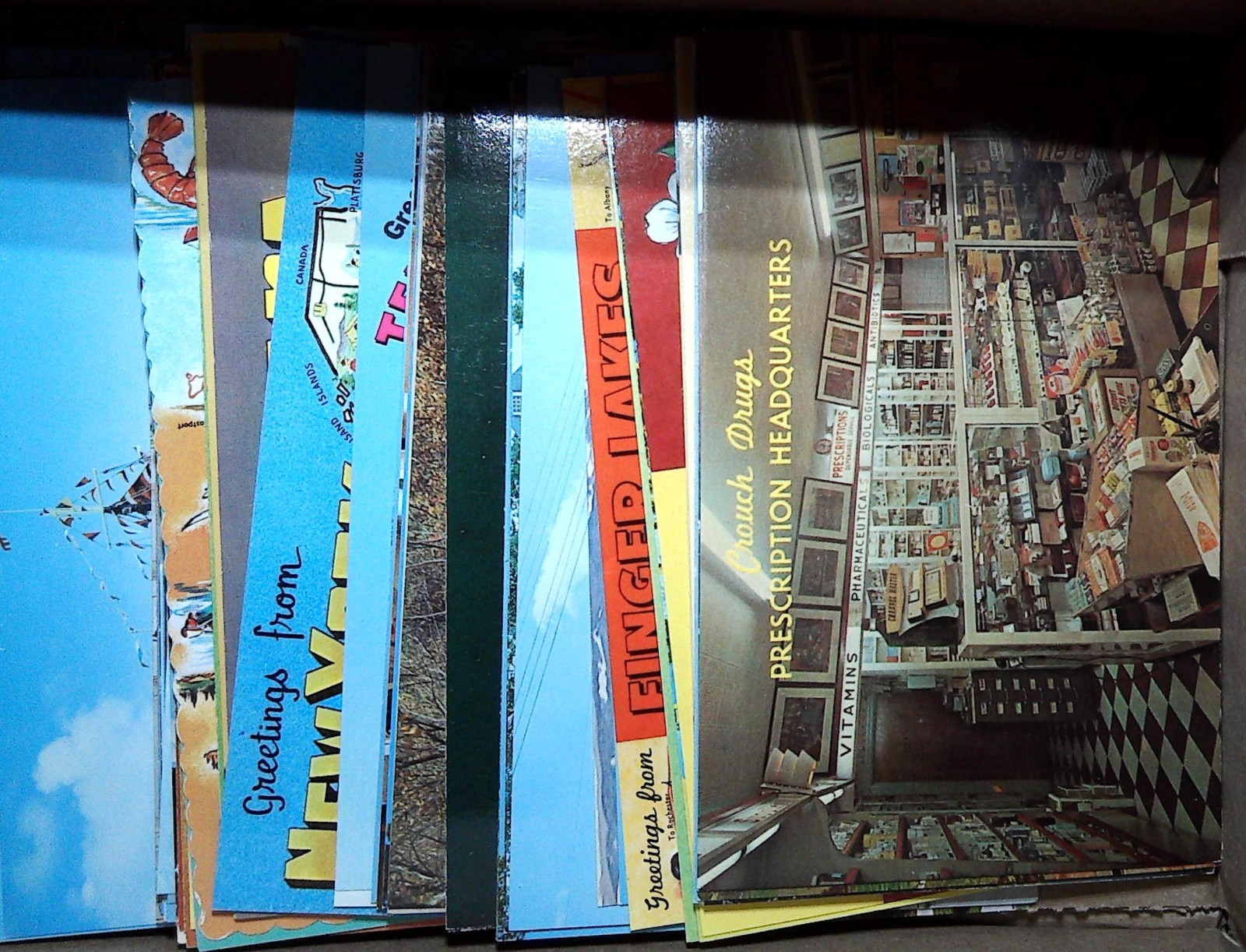 Vintage Postcard Lot of 1000 Standard Size Unposted USA 1950s to 1970s Near Mint Vintage Postcard Lot of 1000 Standard Size Unposted USA 1950s to 1970s Near Mint