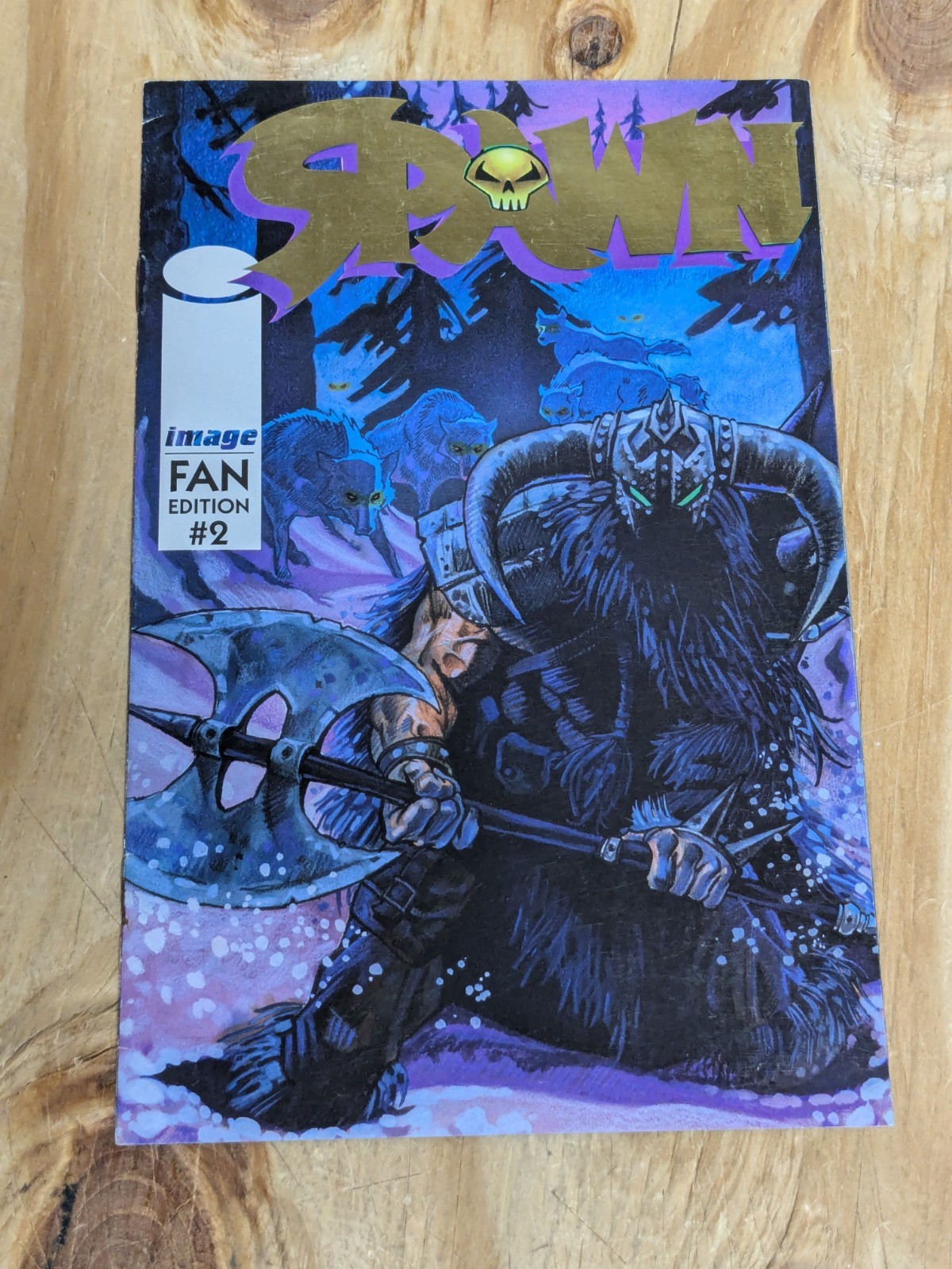 Spawn Fan Edition #2- IMAGE 1996 - Overstreet Fan Edition GOLD Comic Book Spawn Fan Edition #2- IMAGE 1996 - Overstreet Fan Edition GOLD Comic Book