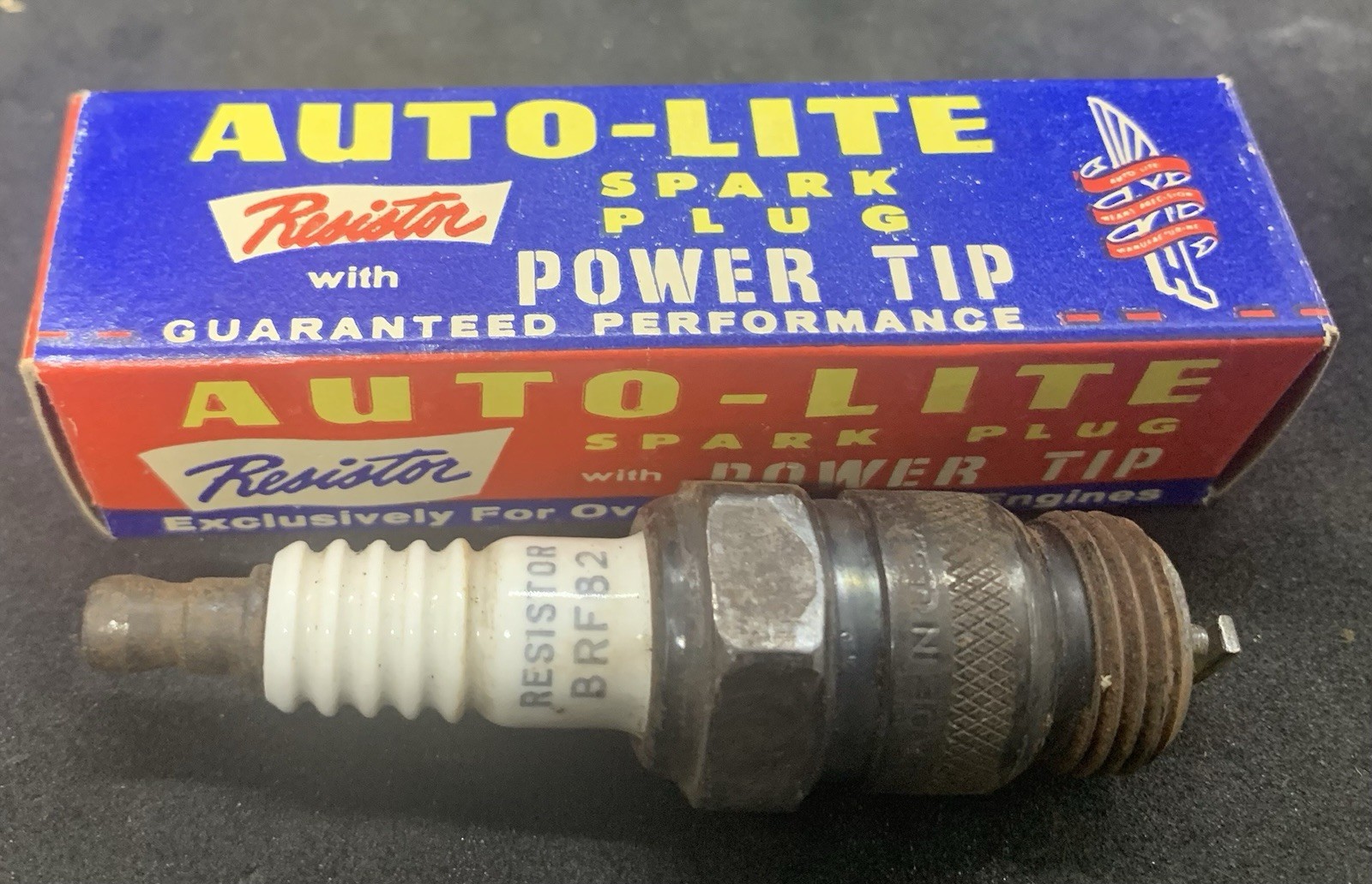 Vintage Autolite BRF 82 Spark Plug Vintage Autolite BRF 82 Spark Plug
