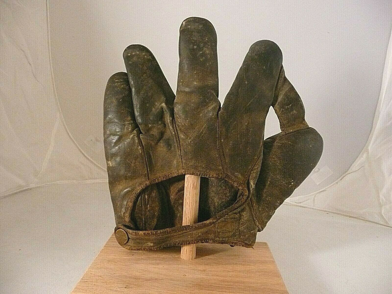 Antique Goldsmith Split-Finger Fielder’s Baseball Glove - Circa 1910-1920