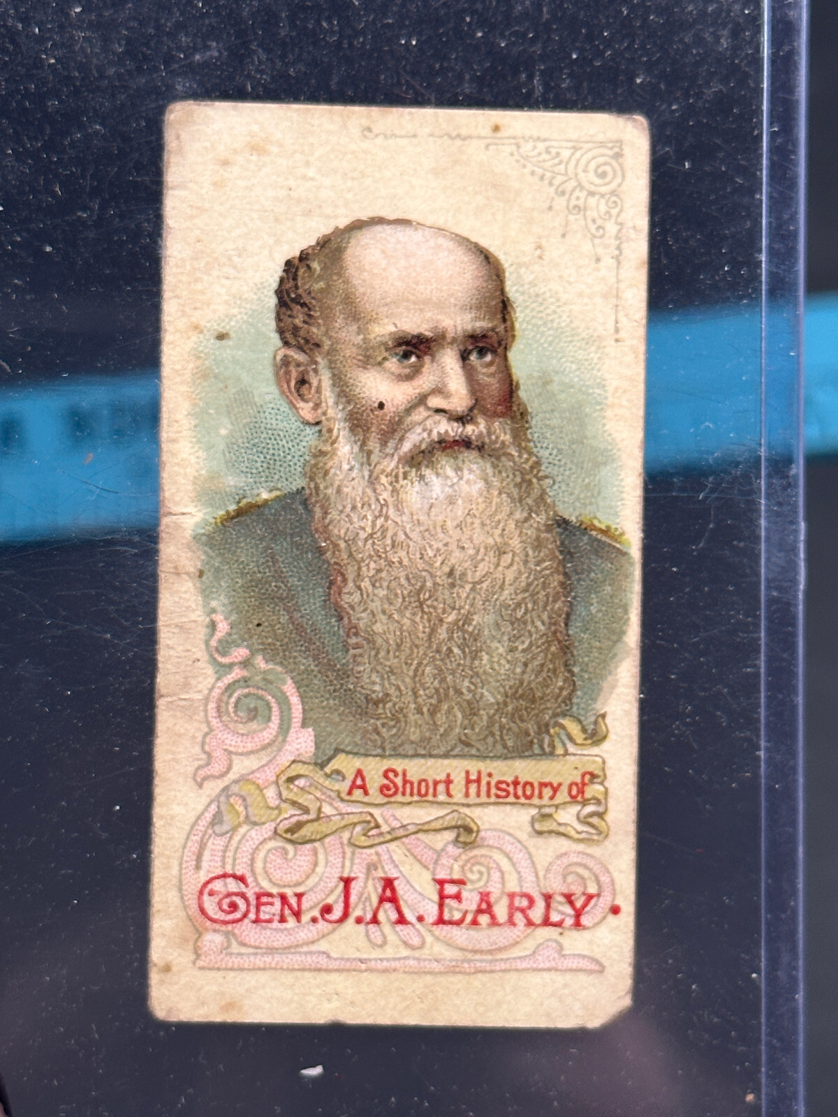 Antique 1889 Duke's Cigarettes Civil War General J.A. Early Tobacco booklet Antique 1889 Duke's Cigarettes Civil War General J.A. Early Tobacco booklet
