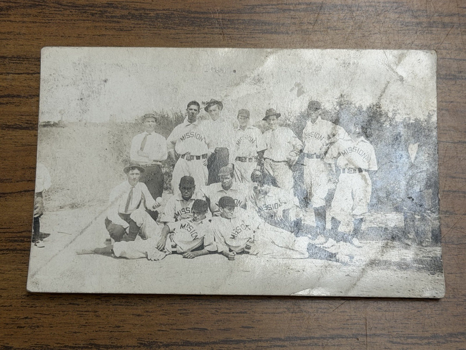 RPPC Circa 1910s-20s Mission, TX Baseball Team w/Additional Postcard RPPC Circa 1910s-20s Mission, TX Baseball Team w/Additional Postcard