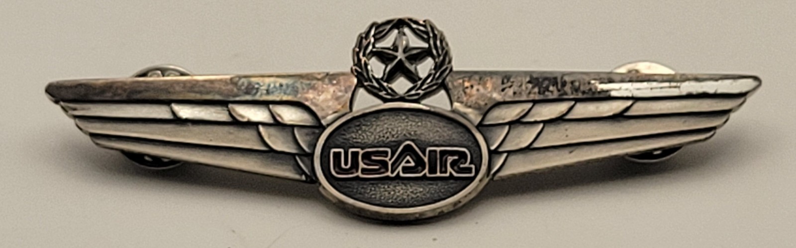 Vintage US Air Captain Pilot Wings Pin Balfour Badge Vintage US Air Captain Pilot Wings Pin Balfour Badge