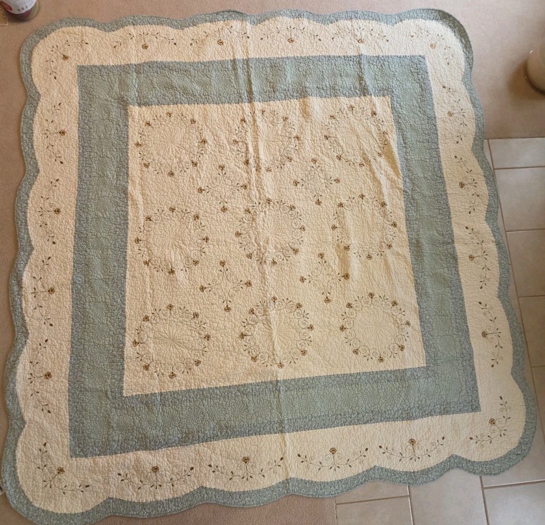 Vintage Machine Quilt 84\ Vintage Machine Quilt 84\