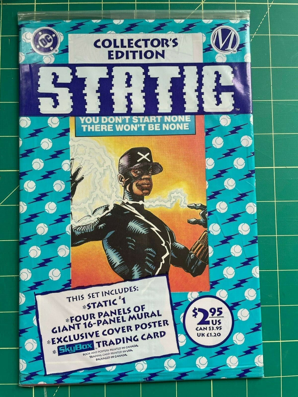 DC/MILESTONE STATIC #1 SEALED POLYBAG 1ST APPEARANCE VIRGIL HAWKINS STATIC SHOCK