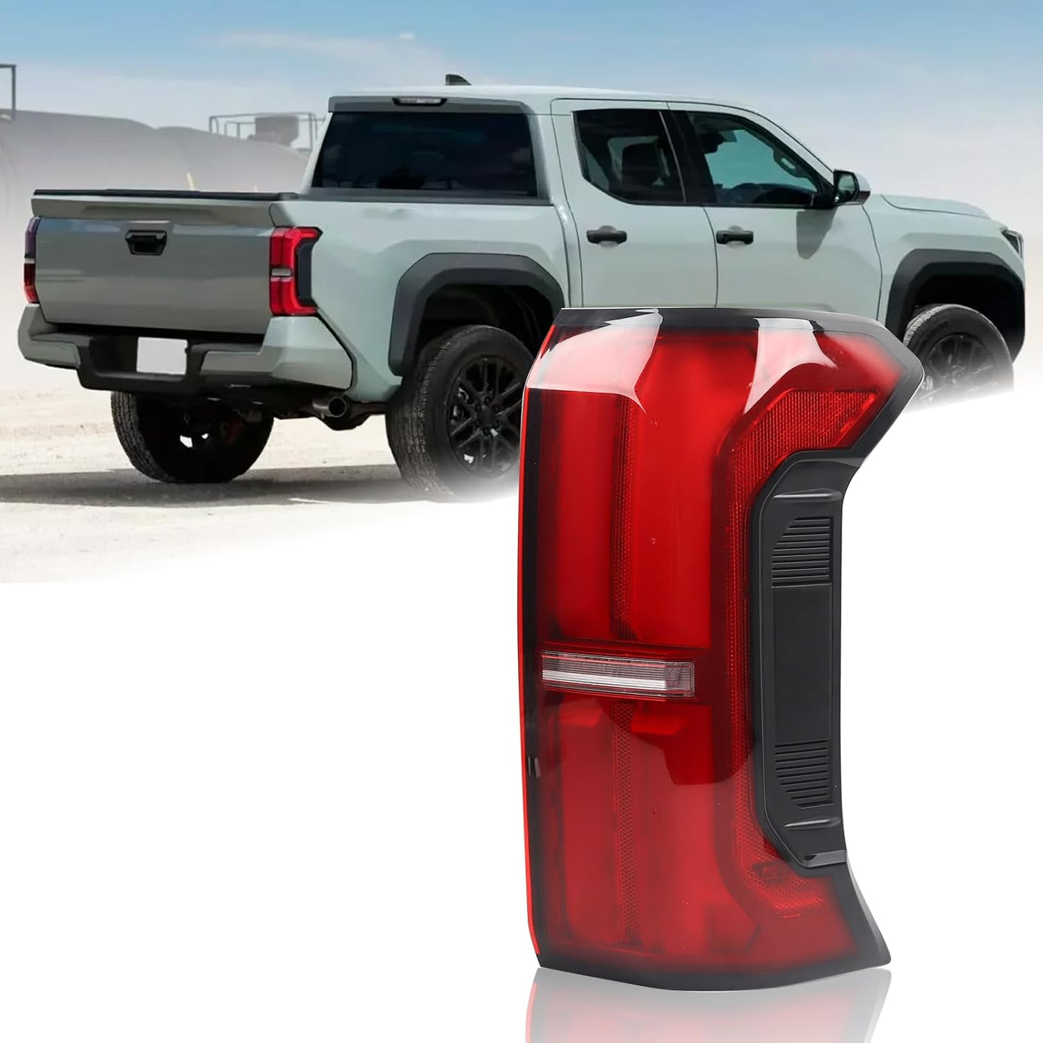 81560-AK010 RH LED Tail Light Fit for 2024 2025 Toyota Tacoma SR/SR5 W/O Tailgat 81560-AK010 RH LED Tail Light Fit for 2024 2025 Toyota Tacoma SR/SR5 W/O Tailgat