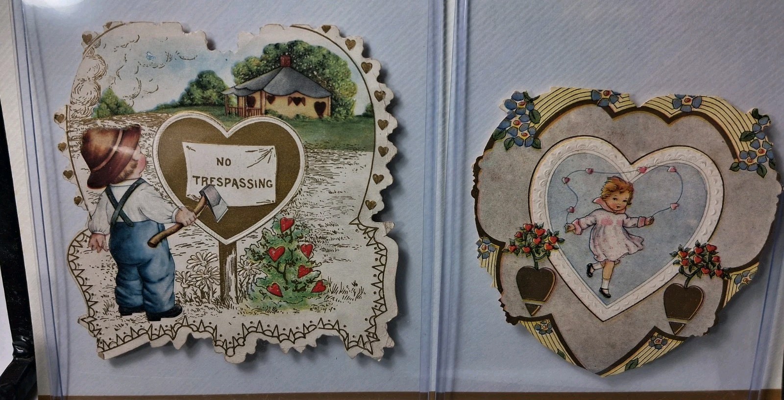 Vintage/Antique collectible valentines Greeting cards