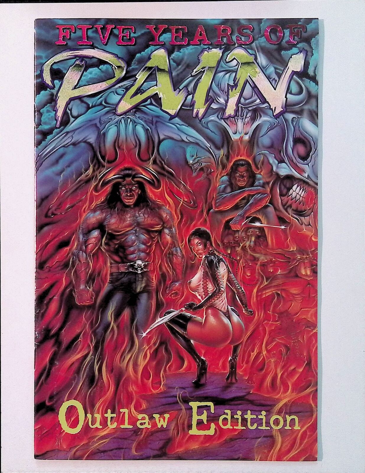 Five Years of Pain Outlaw Edition (1997) #1A FN Boneyard Press Comic Rare Horror
